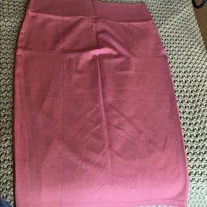 Pretty in pink skirt